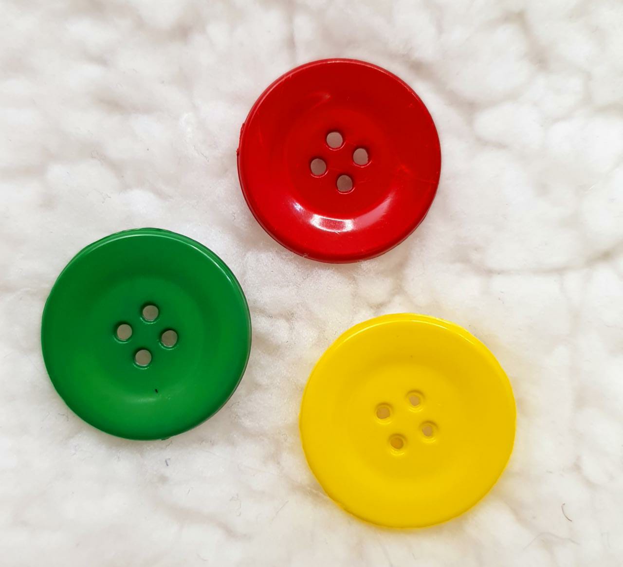 Trio de botões Emília