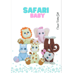 Apostila de moldes impressa Safari Baby