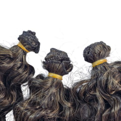 Cabelo ondulado 3 unidades