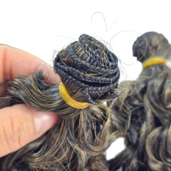 Cabelo ondulado 3 unidades