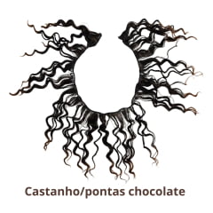Cabelo ondulado 3 unidades