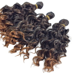Cabelo ondulado 3 unidades
