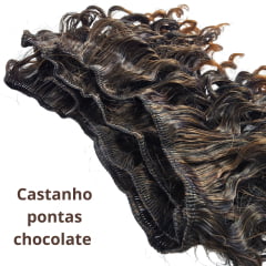 Cabelo ondulado 3 unidades