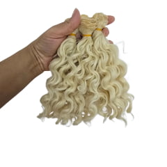 Cabelo ondulado 3 unidades