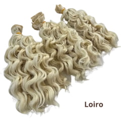 Cabelo ondulado 3 unidades