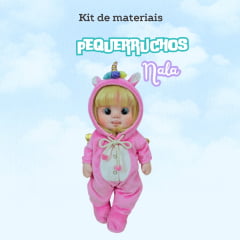 Kit de materiais do Curso Pequerruchos ( moldes e curso não inclusos)