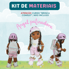 kit de materiais boneca Angel ( curso não incluso )