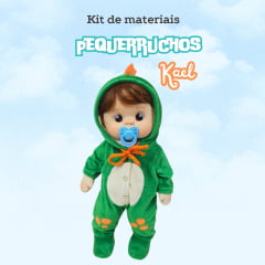 Kit de materiais do Curso Pequerruchos ( moldes e curso não inclusos)