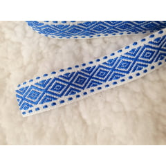 fita galão azul 1 metro (detalhe blusa masha)