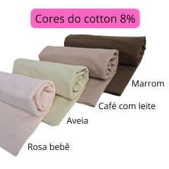Cotton 8% (1 metro) selecionar cor