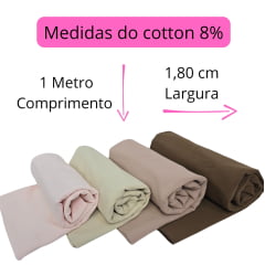 Cotton 8% (1 metro) selecionar cor